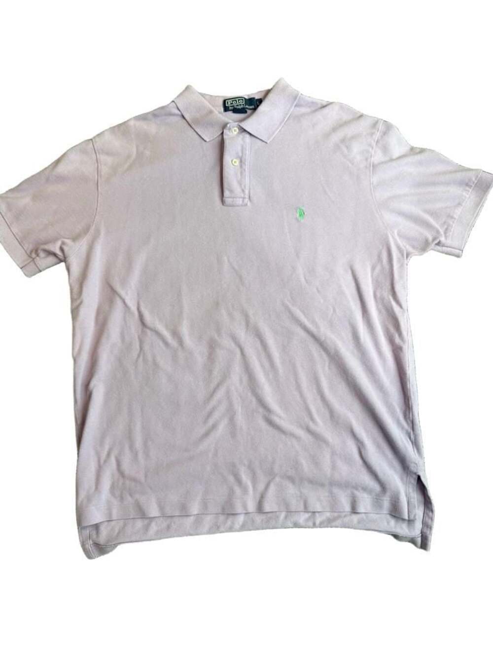 Polo Ralph Lauren Men's Classic Fit Short Sleeve Pique Mesh Polo Shirt in Purple